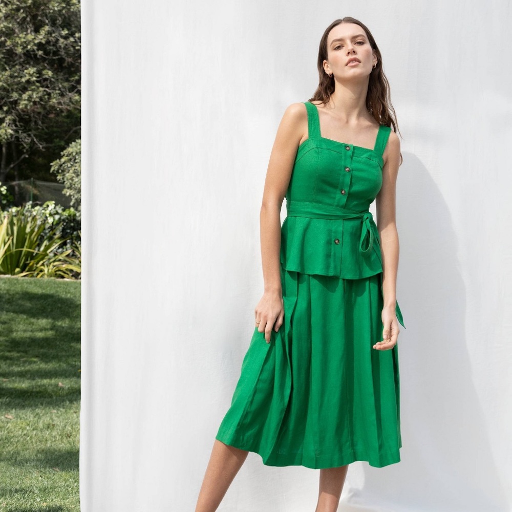 Women's Birdcage A-Line Midi Skirt - Who What Wear